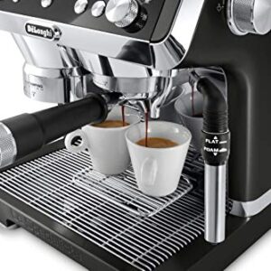 De'Longhi La Specialista Espresso Machine with Sensor Grinder, Dual Heating System, Advanced Latte System & Hot Water Spout for Americano Coffee or Tea, Black, EC9335BK