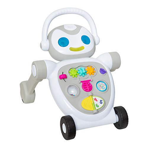 Smart Steps by Baby Trend STEM Buddy Bot 2in1 Push Walker, Multi