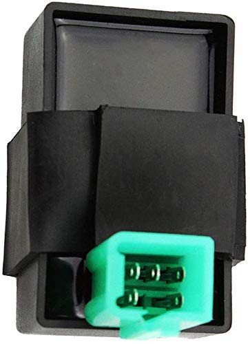 CDI Box Ignition Coil 5 Pin Regulator Rectifier Relay Spark Plug for Kazuma Meerkat 50cc Falcon 70cc 90cc 110cc Taotao Roketa Coolster 110CC ATV 3050B by Lucky Seven