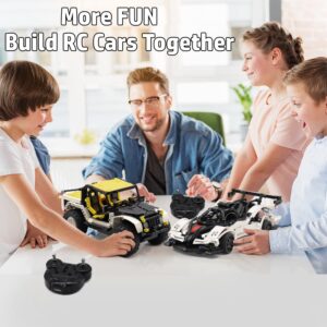 WISEPLAY Model Car Kits to Build for Adults and Kids 9 12 14 Year - STEM Projects for Kids Ages 8 12 16 yr - Build Your Own Remote Control Building Car Kit - Great STEM Building Toy Gifts 457 Pieces