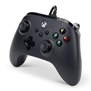 PowerA Wired Controller For Xbox Series X|S - Black, Gamepad, Video Game Controller Works with Xbox One