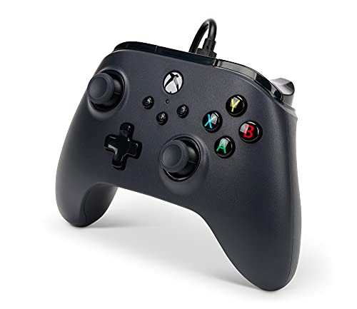 PowerA Wired Controller For Xbox Series X|S - Black, Gamepad, Video Game Controller Works with Xbox One