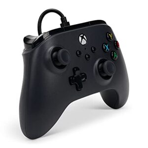 PowerA Wired Controller For Xbox Series X|S - Black, Gamepad, Video Game Controller Works with Xbox One