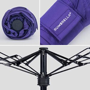 RUMBRELLA Mini Umbrella small UV Umbrella fast dry and Ultra Lightweight, Purple