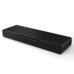 panasonic soundslayer dolby atmos soundbar for tv with built-in subwoofer, small home audio bluetooth-enabled speaker, hi-res sound (sc-htb01),black