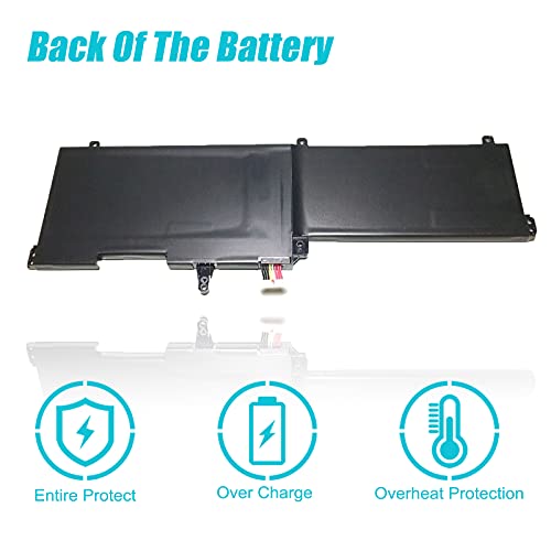 TsuLin C41N1541 Laptop Battery Compatible with Asus Rog Strix GL702 GL702V GL702VM GL702VMK GL702VS GL702VSK GL702VT GL702ZC G702VMK G702VM G702VT G702VSK G702VS Series Notebook 15.2V 76Wh 5000mAh