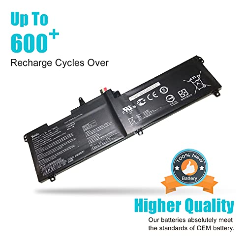 TsuLin C41N1541 Laptop Battery Compatible with Asus Rog Strix GL702 GL702V GL702VM GL702VMK GL702VS GL702VSK GL702VT GL702ZC G702VMK G702VM G702VT G702VSK G702VS Series Notebook 15.2V 76Wh 5000mAh