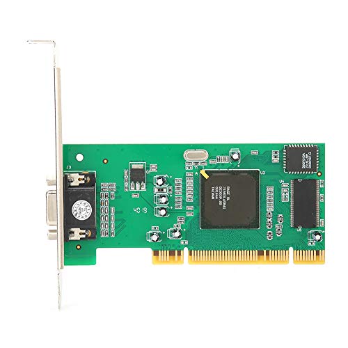 Graphics Card,MultiDisplay Video Card,Graphics Card VGA PCI 8MB 32Bit Desktop Computer Accessories,Low Profile, Low Consumption Graphics Card