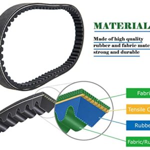 30 Series Go Kart Drive Belt Replaces Manco 5959 / Comet 203589，Torque Converter Belt（Pack of 3）