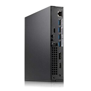 Dell OptiPlex 7050 Micro Computer, Intel Quad Core i5-6500T up to 3.1GHz, 16G DDR4, 256G SSD, Windows 10 Pro 64 Bit-Multi-Language Supports English/Spanish/French(Renewed)