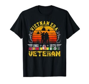 veteran gift t-shirt vietnam war era retired soldier t-shirt