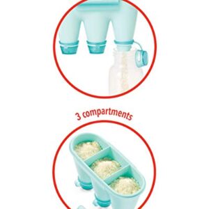 Skip Hop Formula Dispenser, Easy-Fill, Teal (Discontinued by Manufacturer)