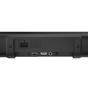 Hisense HS218 2.1ch Sound Bar with Wireless Subwoofer, 200W, Powered by Dolby Audio, Roku TV ready, Bluetooth, HDMI ARC/Optical/AUX/USB, 3 EQ Modes