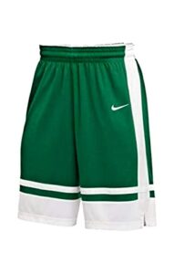 nike men's elite basketball practice short green