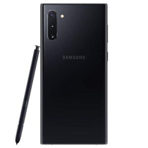 Samsung Electronics Galaxy Note 10 Factory Unlocked Cell Phone with 256GB (U.S. Warranty), Aura Black/ Note10 (Renewed)