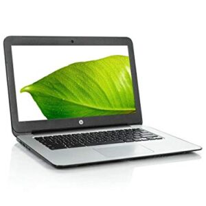 HP 14 G3 K4K11UT#ABA Chromebook 14-Inch (NVIDIA Tegra K1 2.10 GHz 4 GB Memory 16 GB eMMC SSD Chrome OS),Black (Renewed)