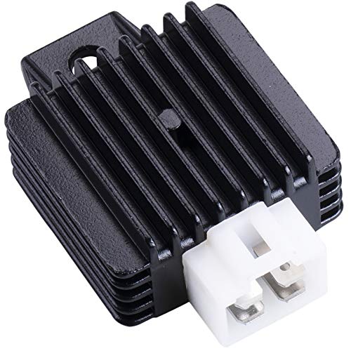 CNCMOTOK Ignition Coil 5-PIN CDI Box Solenoid 4-PIN Relay Voltage Regulator Spark Plug Kit for 50cc 70cc 90cc 110cc 125cc ATV Chinese Go Kart Dirt Bike Pit Bike TaoTao Moped Scooter