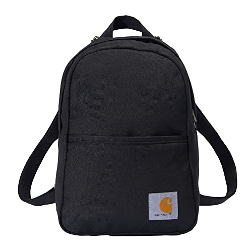 Carhartt Classic Mini Backpack, Durable, Water-Resistant Backpack with Adjustable Shoulder Straps, Black