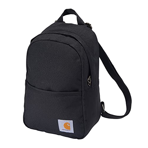 Carhartt Classic Mini Backpack, Durable, Water-Resistant Backpack with Adjustable Shoulder Straps, Black