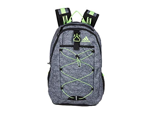 adidas Ultimate ID Backpack, Jersey Onix/Black/Signal Green, One Size