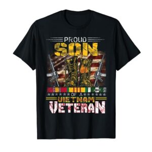 Proud Son Of A Vietnam Veteran Shirt | Vietnam War Vet T-Shirt