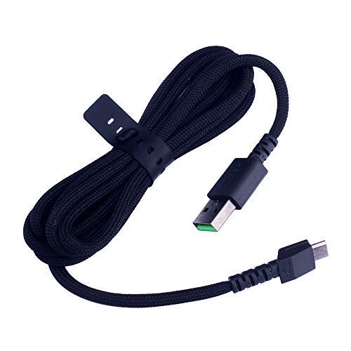 HUYUN USB Charging Cable for Razer Naga Pro 20000 DPI & DeathAdder V2 pro & Razer Basilisk & Razer Viper Ultimate Hyperspeed Lightest Cyberpunk 2077 Mouse