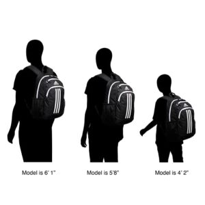 adidas Creator 2 Backpack, Black/White, One Size