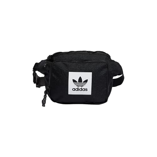 adidas Originals Originals Sport Hip Waist Pack, Black/White, One Size