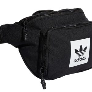 adidas Originals Originals Sport Hip Waist Pack, Black/White, One Size