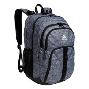 adidas unisex prime 6 backpack, jersey onix grey/black/white, one size