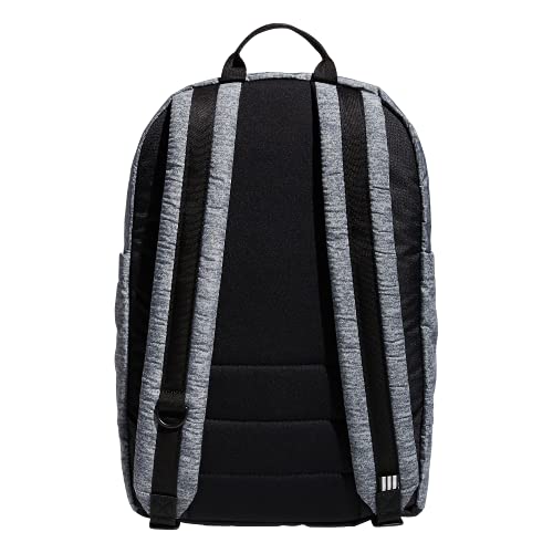 adidas League Three Stripe 2 Backpack, Jersey Onix Grey/Black, One Size