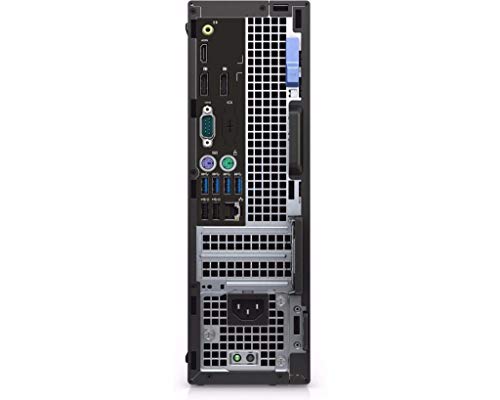 Dell Optiplex 7040 Small Form Desktop, Intel Quad Core i7 6700 3.4Ghz, 32GB DDR4, 512GB NVMe PCIe M.2 SSD, HDMI, Windows 10 (Renewed)