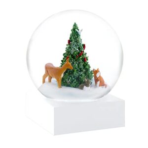 coolsnowglobes forest friends snow globe
