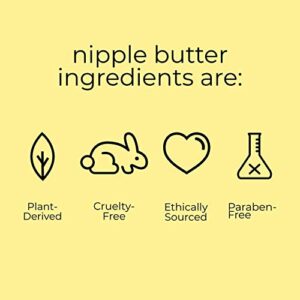 Mum. Motherhood Essentials® Organic Nipple Butter (2 oz), Lanolin Free, Doctor Recommended, USDA Organic + NON GMO , Safe nipple cream for breastfeeding, Pump lubricant, Breastfeeding essential