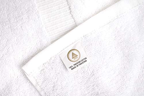 Zenith Luxury Bath Sheets Towels for Adults - Extra Large Bath Towels Set 40X70 Inch, 600 GSM, Oversized Bath Towels Cotton, Bath Sheets, XL Towel 100% Cotton. (2 Pieces,White)