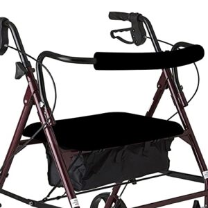 unisex rollator walker seat and backrest rollbar covers universal soft rollator accessories colorful printing patterns