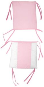 baby doll lodge collection child rocking chair cushion & seat set in (chair not included), pink