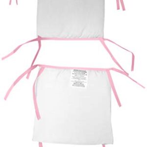 Baby Doll Lodge Collection Child Rocking Chair Cushion & Seat Set In (Chair Not Included), Pink