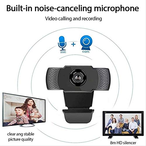 Full Hd 1080p Webcam Camera Digital Web Cam with Mircophone for Pc Computer Laptop Webcam Camera