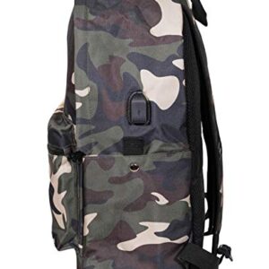 Rockland Classic Laptop Backpack, Camo, Large