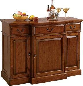 howard miller modrich wine and bar console 547-304