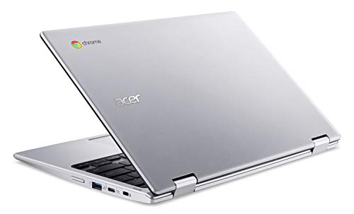 Acer Chromebook Spin 311 Convertible Laptop | Intel Celeron N4000 | 11.6" HD Touch Corning Gorilla Glass Display | 4GB LPDDR4 | 64GB eMMC | Intel 802.11ac Gigabit WiFi 5 | Chrome OS | CP311-2H-C7QD