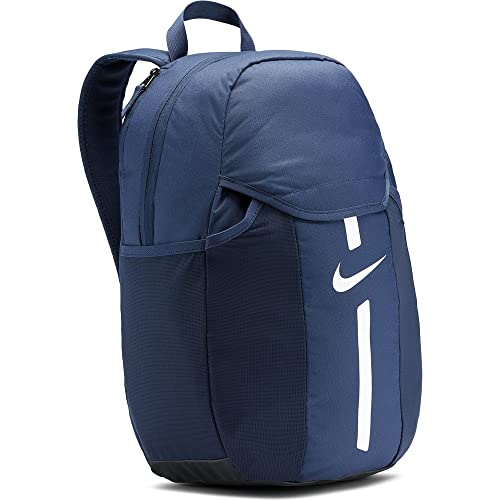 Nike Academy Team Backpack, Navy Blue, One Size (12.99 x 18.9 x 6.69 inches), 30L