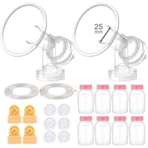 maymom pump kit compatible with medela pump in style advanced; replacement to medela pump parts