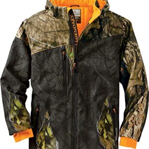 Legendary Whitetails Men's Standard Timber Line Insulated Softshell Jacket, Mossy Oak Eclipse, Large