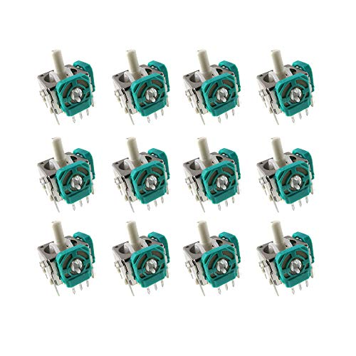 Acxico 12Pcs Analog Joystick Stick Replacement for Nintendo Gamecube NGC Controller