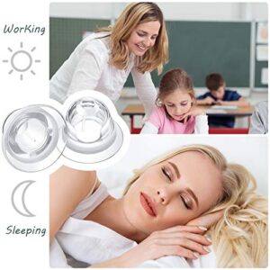 3 Pairs Silicone Nipple Suckers with Travel Case Nipple Pullers Nipple Everters for Inverted, Flat and Small Nipples Breastfeeding