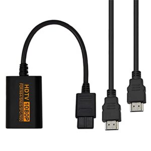 kahool hdmi adapter converter cable compatible with nintendo 64 /gamecube /snes (pal/ntsc), 1080p