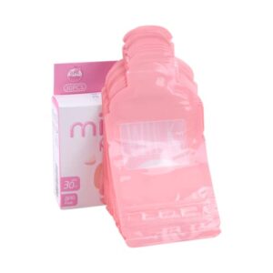 30pcs disposable portable milk powder storage bag,safe antistatic lightweight feeding dried milk food bag(30pcs)