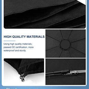 UVANTI Compact Travel Umbrella - Pocket Portable Small Mini Folding Windproof umbrella - Car Backpack Purse Automatic Umbrellas for Rain